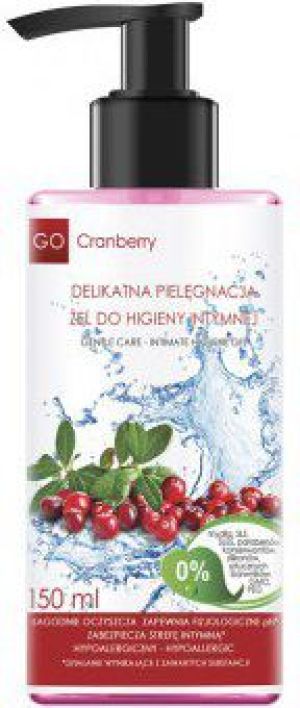 GoCranberry  Łagodny żel do higieny intymnej z ekstraktem z owoców żurawiny 150ml 1