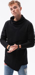 Ombre Bluza męska z kapturem Oslo B1366 - czarna S 1