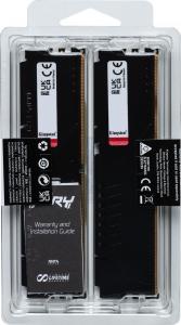 Pamięć Kingston Fury Beast, DDR5, 32 GB, 5200MHz, CL40 (KF552C40BBK2-32) 5