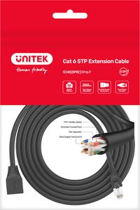 Unitek RJ-45, Cat 6, STP, 5m (C1896BK-5M) 5