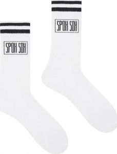 Spox Sox Skarpetki Streetwear Białe 1