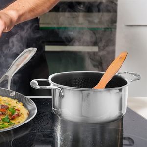 Orion Garnek stalowy z powłoką nieprzywierającą premium COOKCELL ORION 26 cm 7 l 5