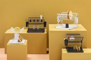 Brabantia Suszarka do naczyń składana jasno szara 139383 21