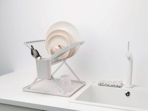 Brabantia Suszarka do naczyń składana jasno szara 139383 5