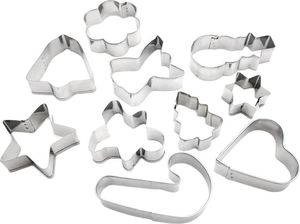 La Cucina Wykrawacze do ciastek, pierników, ŚWIĄTECZNE, 10 el., foremki, Święta, Boże Narodzenie 3