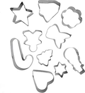 La Cucina Wykrawacze do ciastek, pierników, ŚWIĄTECZNE, 10 el., foremki, Święta, Boże Narodzenie 7