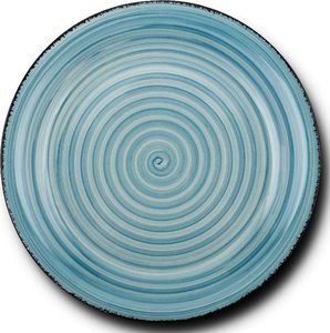 NAVA Talerz ceramiczny, FADED BLUE, obiadowy, płytki, na obiad, 27 cm 1