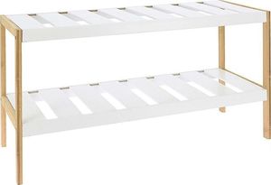 Storage Solutions Regał BAMBUSOWY stojak na buty 2 poziomy 2