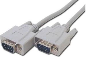 Kabel D-Sub (VGA) - D-Sub (VGA) 3m biały 1
