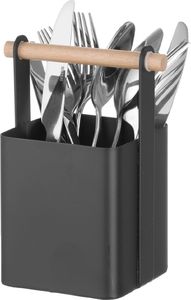 Hendi Organizer koszyk stołowy na sztućce z drewnianą rączką 14x10.5x19 cm - Hendi 427064 Organizer koszyk stołowy na sztućce z drewnianą rączką 14x10.5x19 cm - Hendi 427064 2