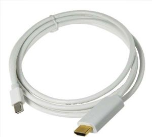 Kabel DisplayPort Mini - HDMI 2m biały 1