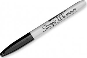 Sharpie Sharpie TEC Certyfikat Marker permanentny Czarny 1