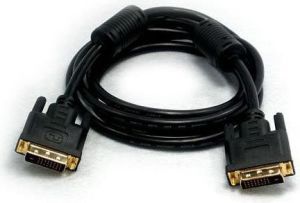 Kabel DVI-I - DVI-I 20m czarny 1