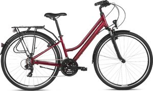 Kross Kross Trans 1.0 28 L 19" rower rubinowy/czarny połysk 12 1