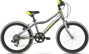 Kross Kross Hexagon Mini 1.0 M 20 rower grafit/limonka/srebrny połysk SR 1