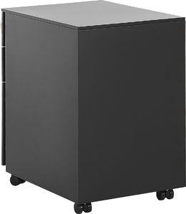 Shumee Szafka biurowa metalowa czarna CAMI 4