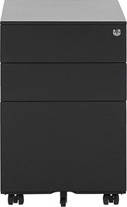 Shumee Szafka biurowa metalowa czarna CAMI 5