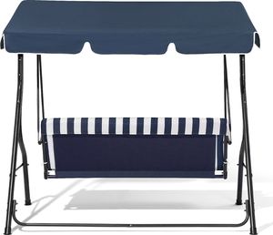 Shumee Huśtawka ogrodowa niebiesko-biała Chaplin 5