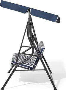 Shumee Huśtawka ogrodowa niebiesko-biała Chaplin 6