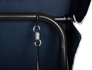 Shumee Huśtawka ogrodowa niebiesko-biała Chaplin 8