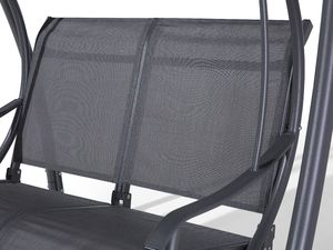 Shumee Huśtawka ogrodowa szara Tesero 7