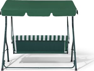 Shumee Huśtawka ogrodowa zielono-biała Chaplin 2