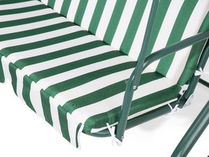 Shumee Huśtawka ogrodowa zielono-biała Chaplin 6