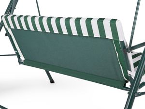 Shumee Huśtawka ogrodowa zielono-biała Chaplin 8