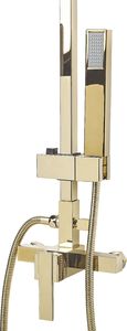 Zestaw prysznicowy Shumee Kolumna prysznicowa z deszczownicą złota TAGBO 4