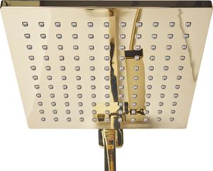 Zestaw prysznicowy Shumee Kolumna prysznicowa z deszczownicą złota TAGBO 5
