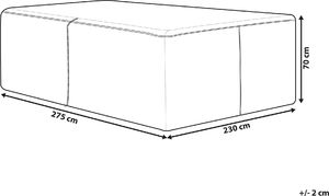 Shumee Pokrowiec ogrodowy 275x230x70 cm Maestro 7