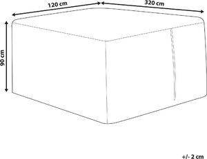 Shumee Pokrowiec ogrodowy 320x120x90 cm Italy, Grosseto 3