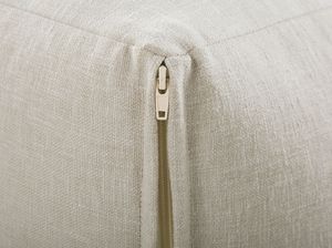 Shumee Puf 50 x 50 x 30 cm beżowy MUKKI 3