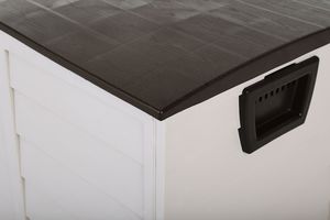 Skrzynia ogrodowa Shumee Locarno 245 l Beż 6