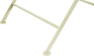 Shumee Stolik ogrodowy metalowy 70 cm zielony BIVIO 2