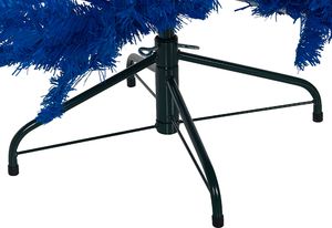 Shumee Choinka sztuczna Farnham na stojaku Niebieska 3