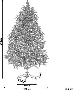 Shumee Choinka sztuczna Farnham na stojaku Różowa 4