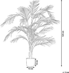 Shumee Sztuczna roślina doniczkowa 124 cm ARECA PALM 5