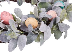 Shumee Wianek wielkanocny na drzwi 50 cm wielokolorowy LAJARES 3