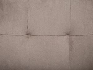 Shumee Zestaw 2 krzeseł welurowy beżowoszary JASMIN 8