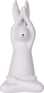 Shumee Zestaw 3 figurek dekoracyjnych zając biały BREST 3