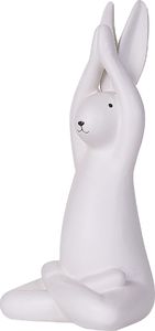 Shumee Zestaw 3 figurek dekoracyjnych zając biały BREST 4