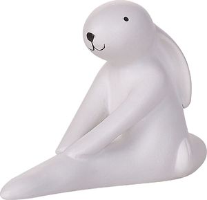 Shumee Zestaw 3 figurek dekoracyjnych zając biały BREST 8