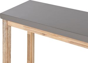 Shumee Ławka ogrodowa 160 cm betonowa szara OSTUNI 3