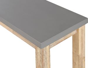 Shumee Ławka ogrodowa 160 cm betonowa szara OSTUNI 4