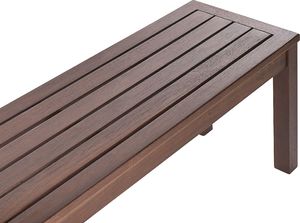 Shumee Ławka ogrodowa Tuscania eukaliptus, brązowa, 160 cm 3