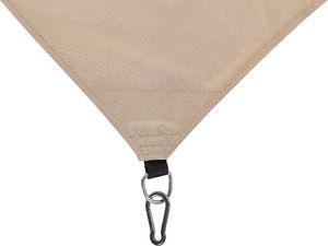 Shumee Żagiel przeciwsłoneczny kwadratowy 300 x 300 cm beżowy LUKKA 2