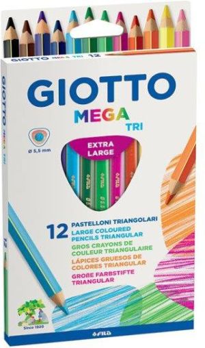 Fila Kredki Mega Tri Giotto (220600) 1