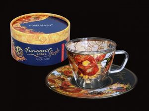 Carmani Filiżanka espresso - V. Van Gogh. Słoneczniki (CARMANI) 1