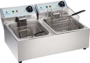 Royal Catering 1255 FRYTOWNICA DWUKOMOROWA ROYAL CATERING RCEF-10DY-ECO* 1255 2